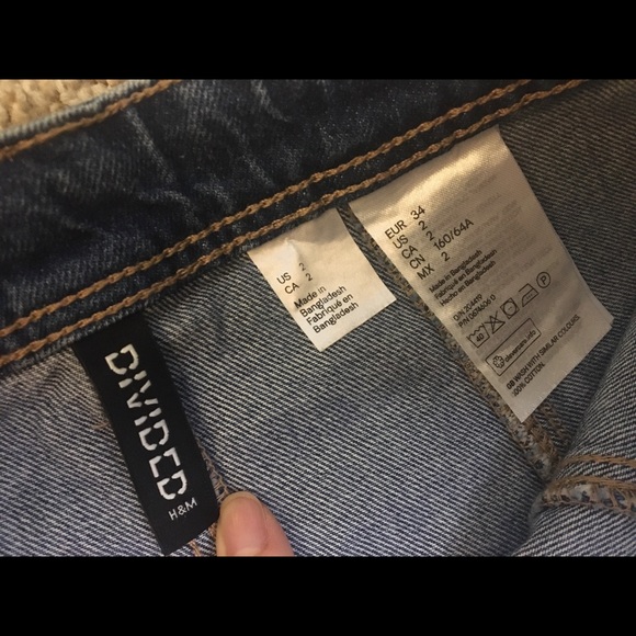 H&M Jean Mini Skirts - Picture 4 of 6